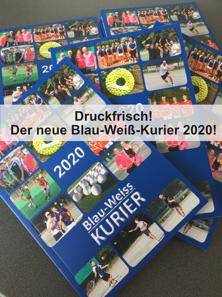 Read more about the article Der neue Blau-Weiß-Kurier 2020