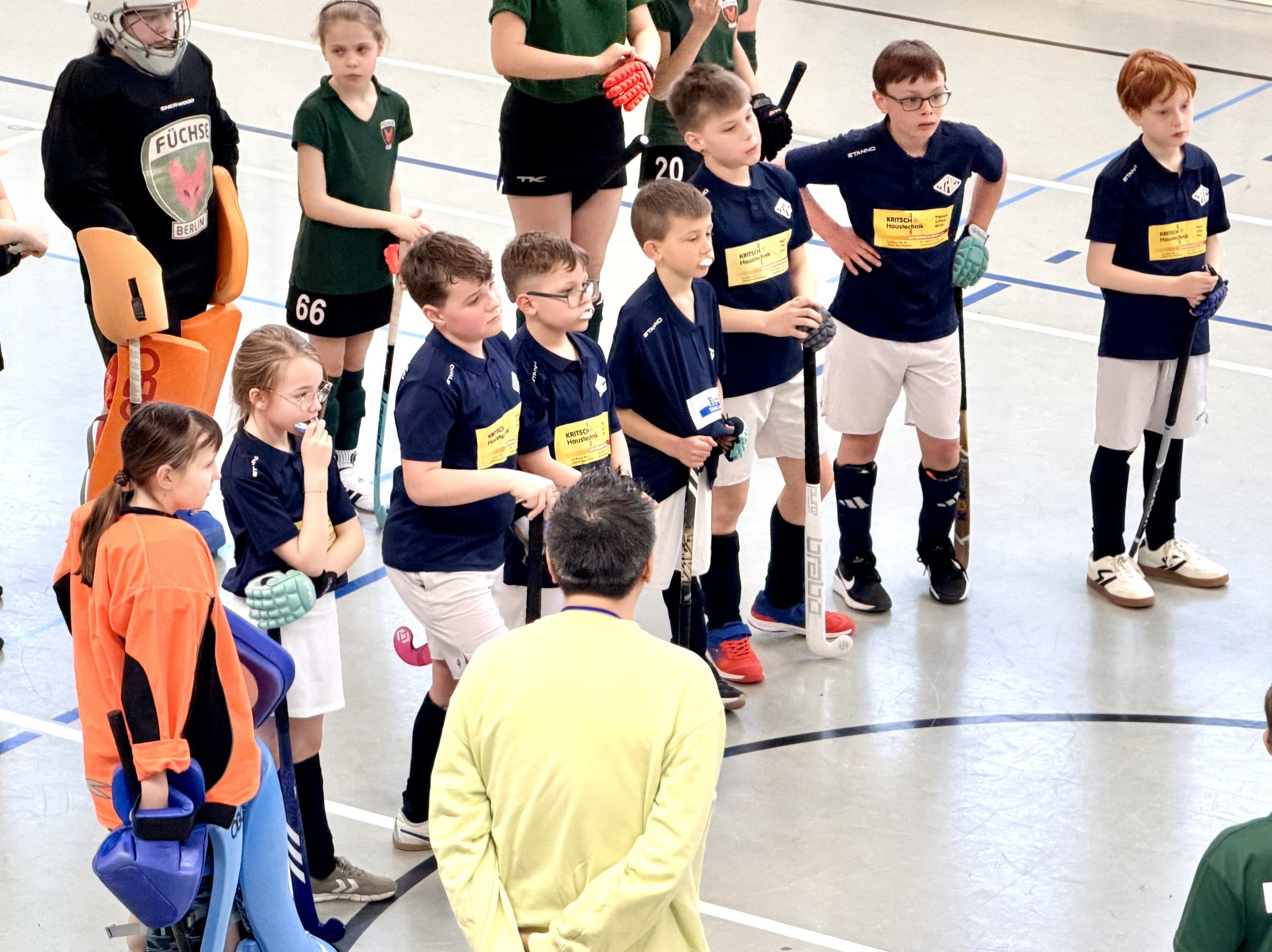 THC-Hockeyteams beim Hockeyturnier in Berlin-Spandau